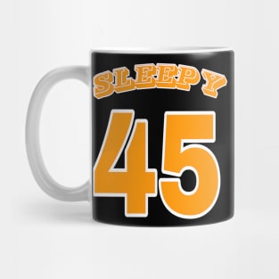 Sleepy 45 - Back Mug